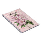 stijl Lily Bunch Mauve Pink Journal Notitieboek (Rechterzijde)