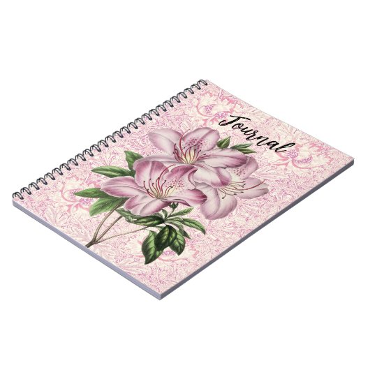 stijl Lily Bunch Mauve Pink Journal Notitieboek (Linkerzijde)