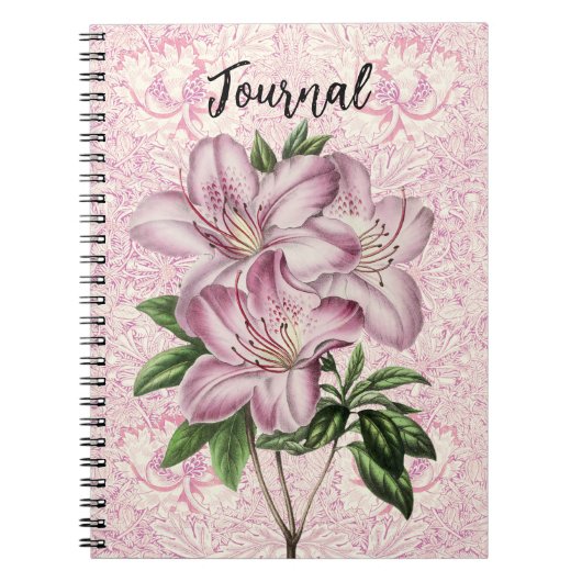 stijl Lily Bunch Mauve Pink Journal Notitieboek (Voorkant)