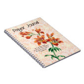 stijl Lily Bunch Prayer Journal Notitieboek (Rechterzijde)
