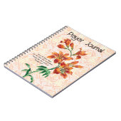 stijl Lily Bunch Prayer Journal Notitieboek (Linkerzijde)