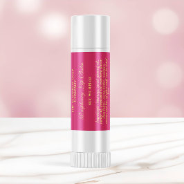  stijl lip balsem tube label - roze
