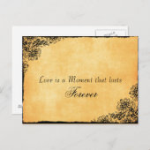  stijl Love Quote Save the Date Aankondigingskaart (Voorkant / Achterkant)