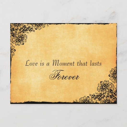  stijl Love Quote Save the Date Aankondigingskaart (Voorkant)