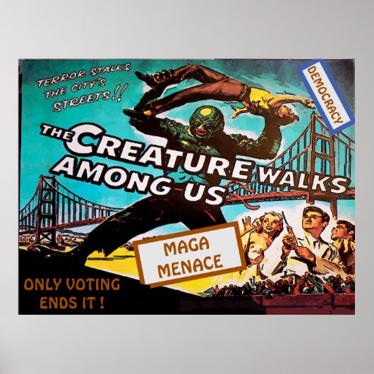 stijl, MAGA-scherm, Poster (Voorkant)