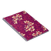  stijl magenta roze draal notitieboek (Rechterzijde)