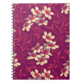  stijl magenta roze draal notitieboek (Voorkant)