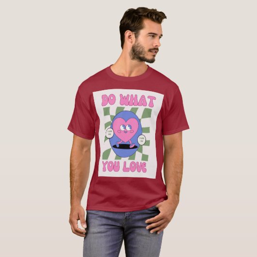Stijl: Mannen Basic T-Shirt (Voorkant volledig)