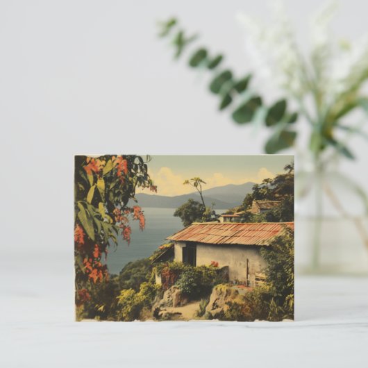  stijl Mexico Streets Briefkaart (Staand voorkant)