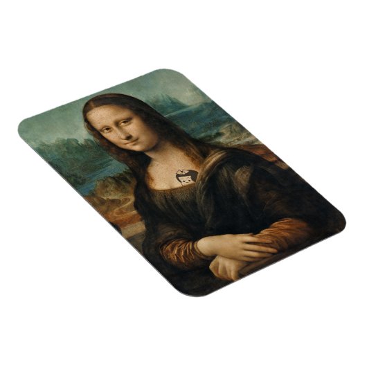 stijl "Mona Lisa" magneet (Rechterzijde)