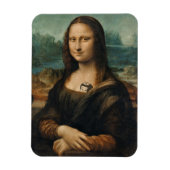 stijl "Mona Lisa" magneet (Verticaal)