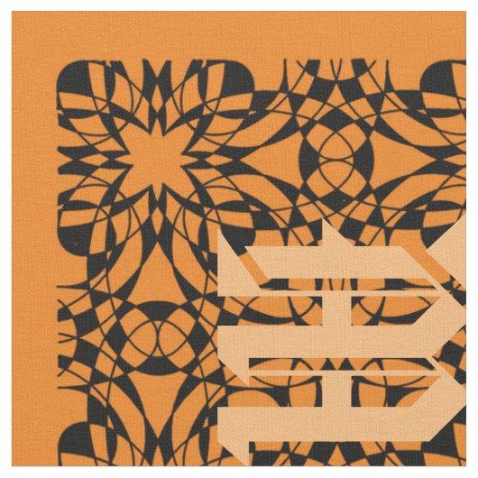  stijl monogram patroon stof (Close Up)