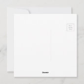  stijl Monte Carlo Beach Travel Feestdagenkaart (Achterkant)