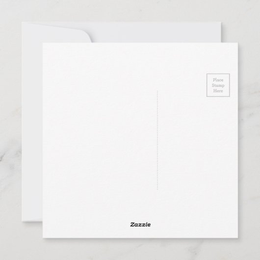  stijl Monte Carlo Beach Travel Feestdagenkaart (Achterkant)