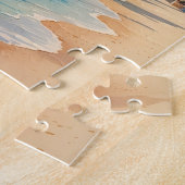  stijl Monte Carlo Beach Travel Legpuzzel (Zijkant)