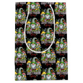  Stijl Mooie Gnome met Paddenstoelen Art Medium Cadeauzakje (Voorkant)