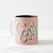  stijl Motivatie belettering Mok (Voorkant links)