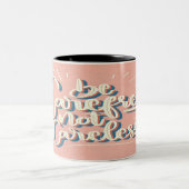  stijl Motivatie belettering Mok (Center)