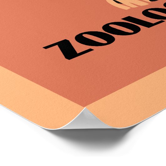  stijl München Zoo Poster (Hoek)