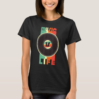  stijl muziek in de Oudschool T-shirt