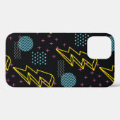 stijl naadloos patroon van 90 Case-Mate iPhone case (Achterkant (horizontaal))