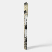  Stijl Natuur Scrapbook Monogram Case-Mate iPhone Case (Achterkant / Rechts)