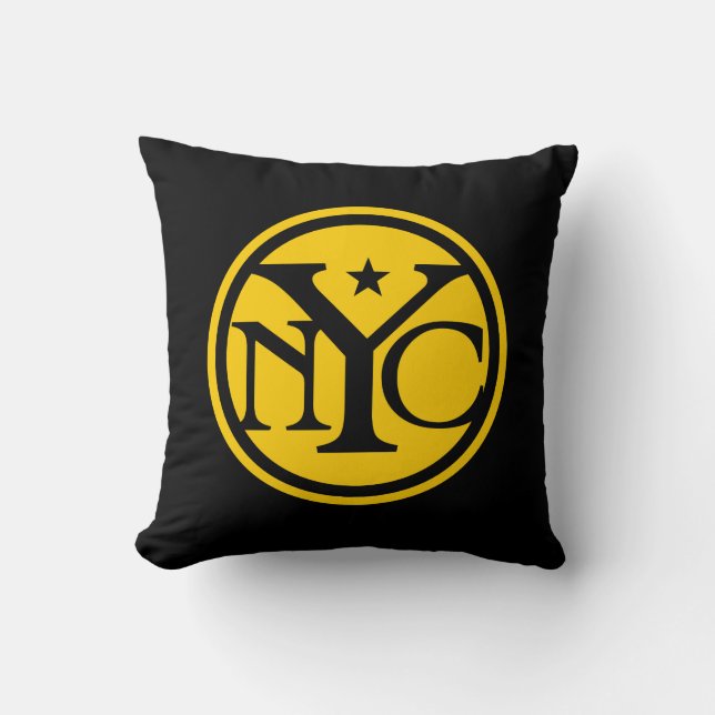  stijl New York logo Pillow Kussen (Voorkant)