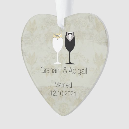  stijl Newly Wed's Ornament (voorkant)