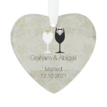  stijl Newly Wed's Ornament