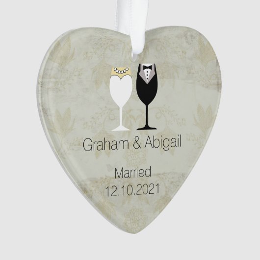 stijl Newly Wed's Ornament (voorkant)