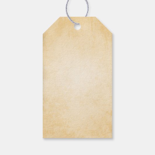  stijl Noordpool kerst Cadeaulabel (Achterkant)