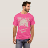  stijl Olympic Mountain Range T-shirt (Voorkant volledig)