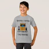 Stijl ontmoet studie t-shirt (Voorkant volledig)