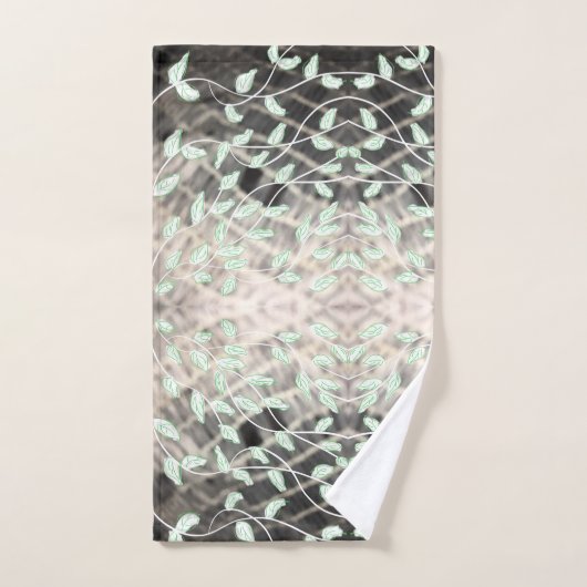 Stijl ontworpen blad handdoek set (Handdoek)