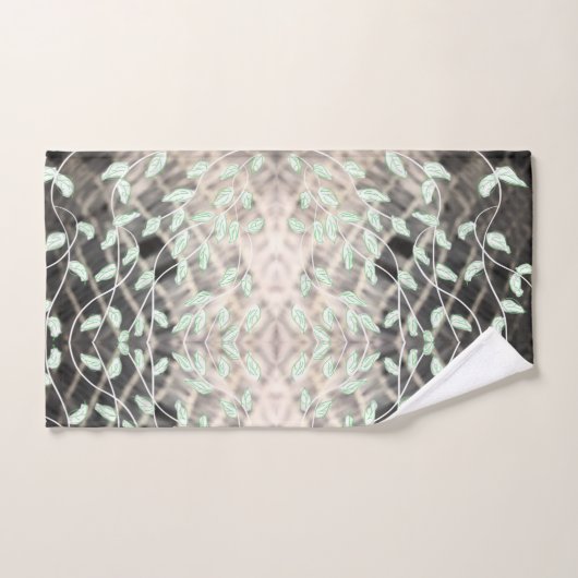 Stijl ontworpen blad handdoek set (Handdoek)