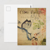  stijl op filiaal Franse carte Postale Briefkaart (Voorkant / Achterkant)