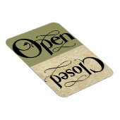 Stijl Open Gesloten teken Magneet (Rechterzijde)