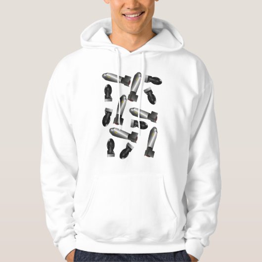 stijl opsommingstekens hoodie (Voorkant)