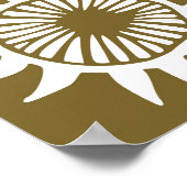  stijl ornamentale zon decoratie (Hoek)