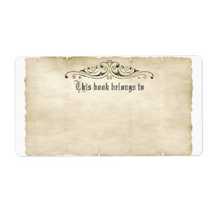  Stijl Oude Gedeelte voegt het Etiket van de Jouw 