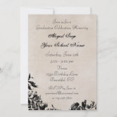  Stijl Paardenspringen Afstuderen Uitnodiging (Achterkant)