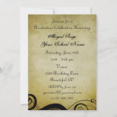  Stijl Paardenspringen Afstuderen Uitnodiging (Achterkant)