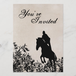  stijl Paardensprong Verjaardagsuitnodiging Kaart
