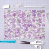  stijl Paarse lavendel bloemenveld Tissuepapier (Craft)