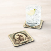  stijl Paaslente Bunny Plastic Onderzetters (Rechterzijde)