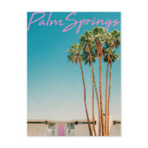  stijl Palm Springs Travel Briefkaart
