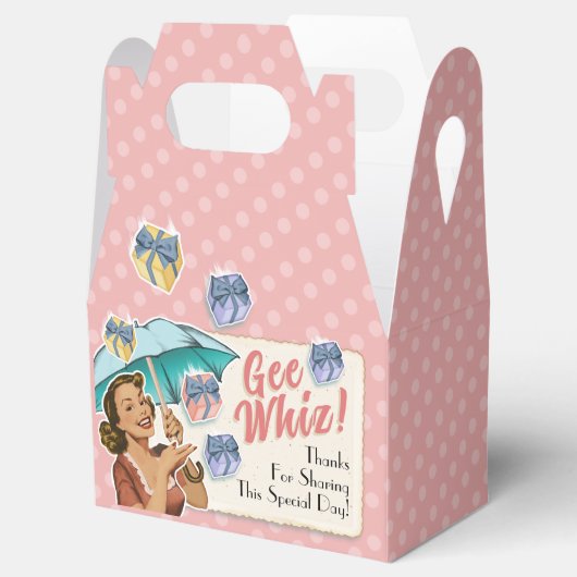  stijl paraplu Vrijgezellenfeest gunstbox Bedankdoosjes (Geopend)