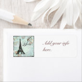  stijl Paris Eiffeltoren Etiket (Insitu)