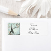  stijl Paris Eiffeltoren Etiket (Insitu)