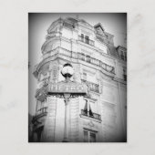  stijl Paris Post Card, metrobord Briefkaart (Voorkant)